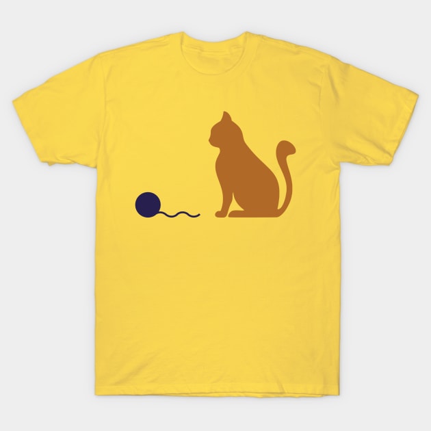 Cat T-Shirt by Gary Whalley Design